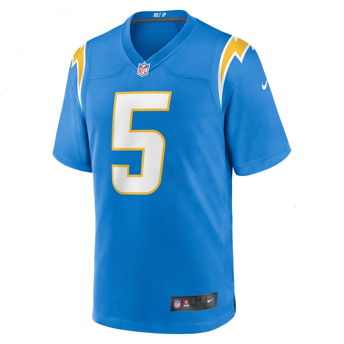 Joshua Palmer Los Angeles Chargers Nike Game Player Jersey - Powder Blue