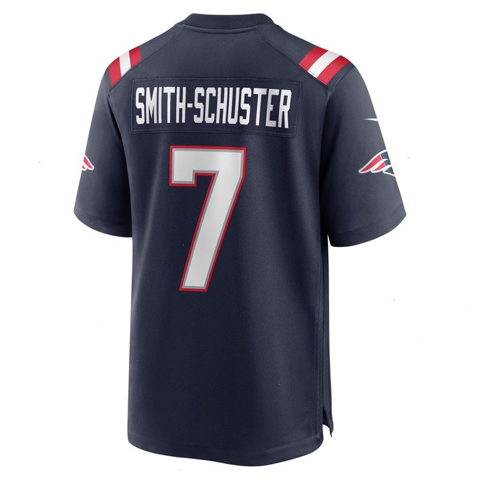 JuJu Smith-Schuster New England Patriots Nike Game Player Jersey - Navy