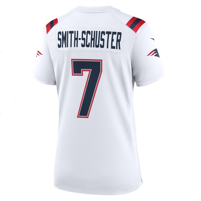 JuJu Smith-Schuster New England Patriots Nike Women's Game Player Jersey - White