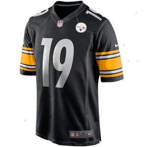 JuJu Smith-Schuster Pittsburgh Steelers Nike Team Game Jersey - Black