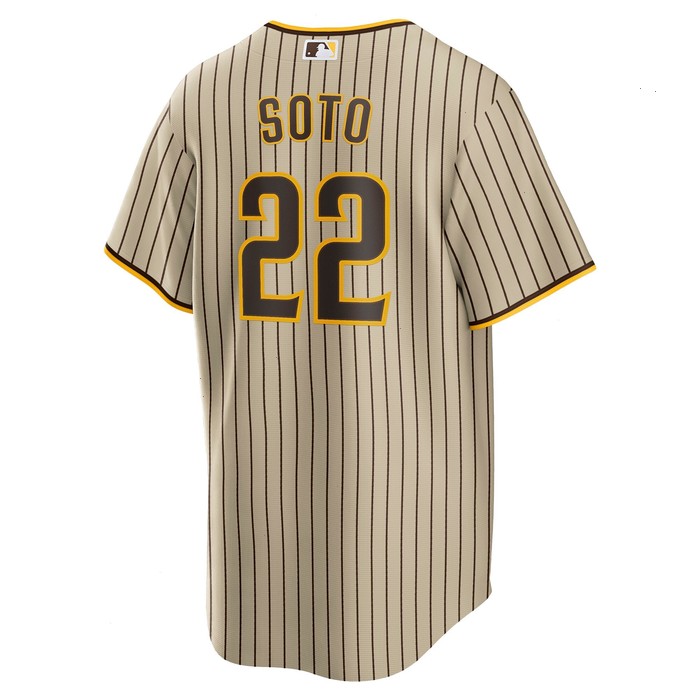 Juan Soto San Diego Padres Nike Alternate Replica Player Jersey - Tan/Brown