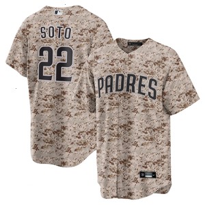 Juan Soto San Diego Padres Nike USMC Alternate Replica Player Jersey - Camo