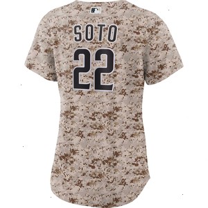 Juan Soto San Diego Padres Nike Women's USMC Alternate Replica Player Jersey - Camo