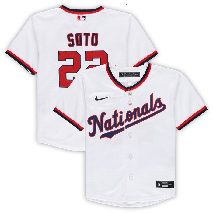 Juan Soto Washington Nationals Nike Toddler Alternate Replica Player Jersey - White