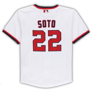 Juan Soto Washington Nationals Nike Toddler Alternate Replica Player Jersey - White