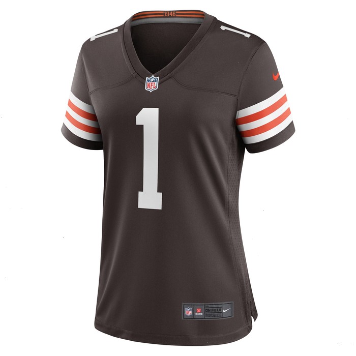 Juan Thornhill Cleveland Browns Nike Women's Nike Women's All Player Jersey - Brown