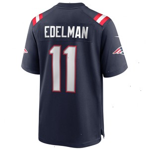 Julian Edelman New England Patriots Nike Game Player Jersey - Navy