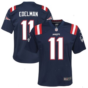 Julian Edelman New England Patriots Nike Youth Game Jersey - Navy