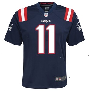 Julian Edelman New England Patriots Nike Youth Game Jersey - Navy