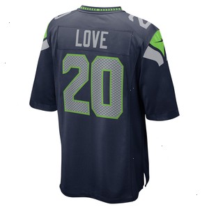 Julian Love Seattle Seahawks Nike Game Player Jersey - College Navy