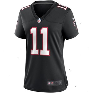 Julio Jones Atlanta Falcons Nike Women's Throwback Game Jersey - Black