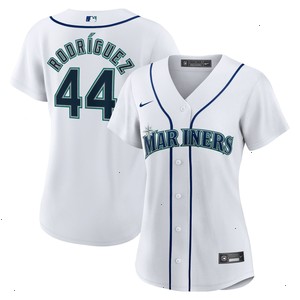 Julio Rodriguez Seattle Mariners Nike Women's Home Replica Player Jersey - White