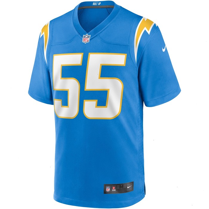 Junior Seau Los Angeles Chargers Nike Game Retired Player Jersey - Powder Blue