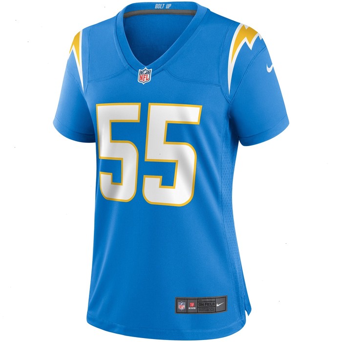 Junior Seau Los Angeles Chargers Nike Women's Game Retired Player Jersey - Powder Blue