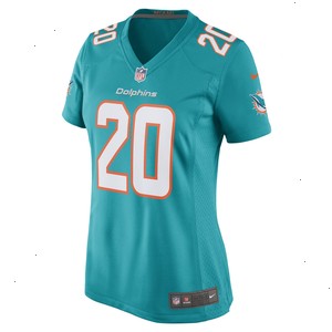 Justin Bethel Miami Dolphins Nike Women's Game Player Jersey - Aqua