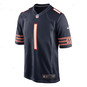 Justin Fields Chicago Bears Nike Game Jersey - Navy