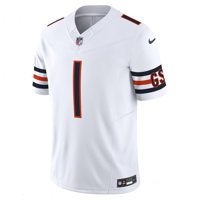 Justin Fields Chicago Bears Nike Vapor F.U.S.E. Limited Jersey - White