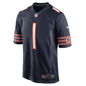 Justin Fields Chicago Bears Nike Youth Game Jersey - Navy