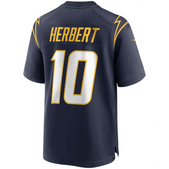 Justin Herbert Los Angeles Chargers Nike Alternate Game Jersey - Navy