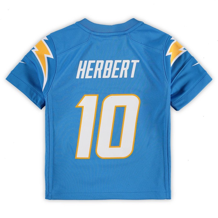 Justin Herbert Los Angeles Chargers Nike Preschool Game Jersey - Powder Blue