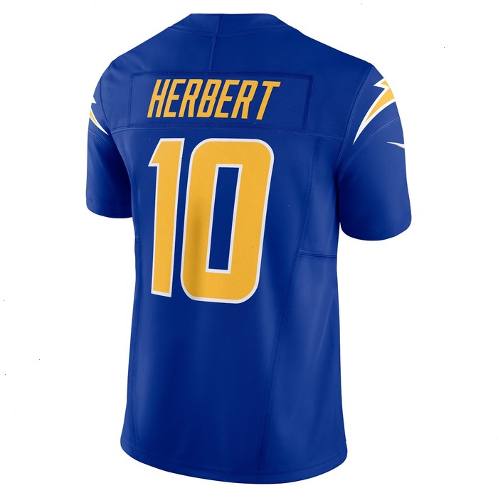 Justin Herbert Los Angeles Chargers Nike Vapor F.U.S.E. Limited Jersey - Royal