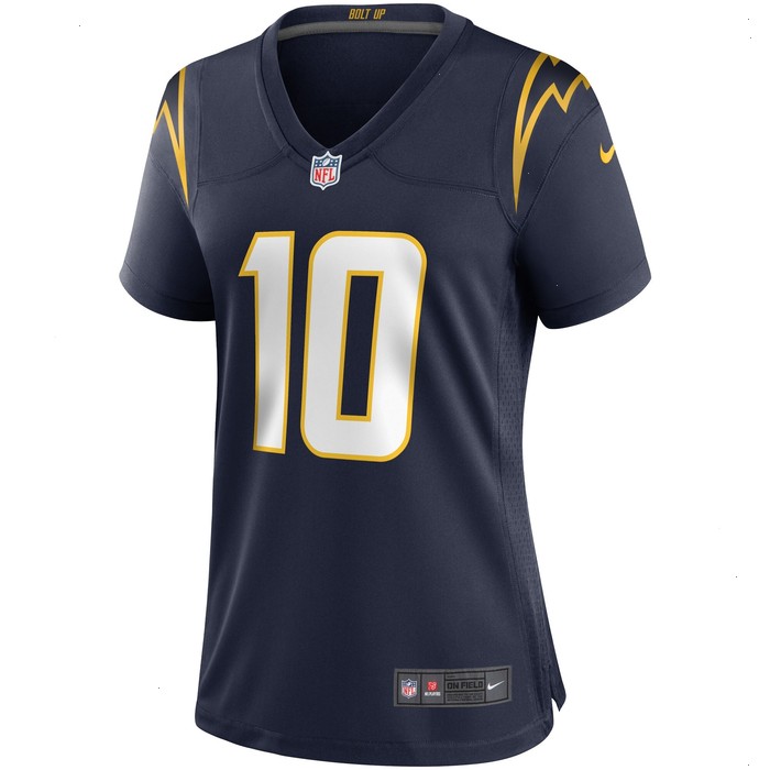 Justin Herbert Los Angeles Chargers Nike Women's Game Jersey - Navy