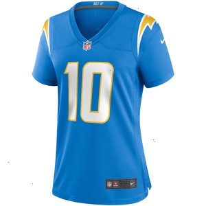 Justin Herbert Los Angeles Chargers Nike Women's Player Game Jersey - Powder Blue