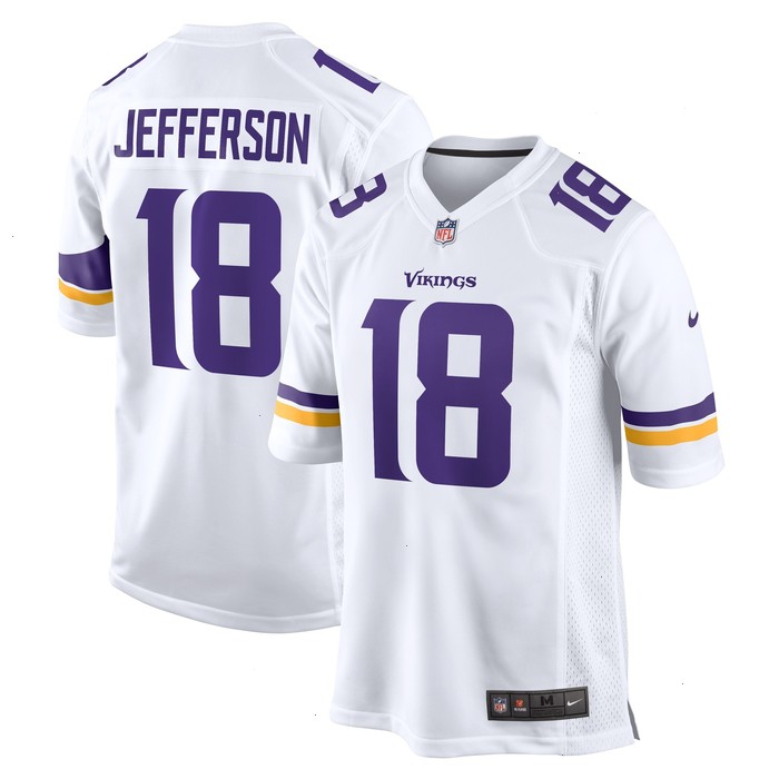 Justin Jefferson Minnesota Vikings Nike Game Player Jersey - White