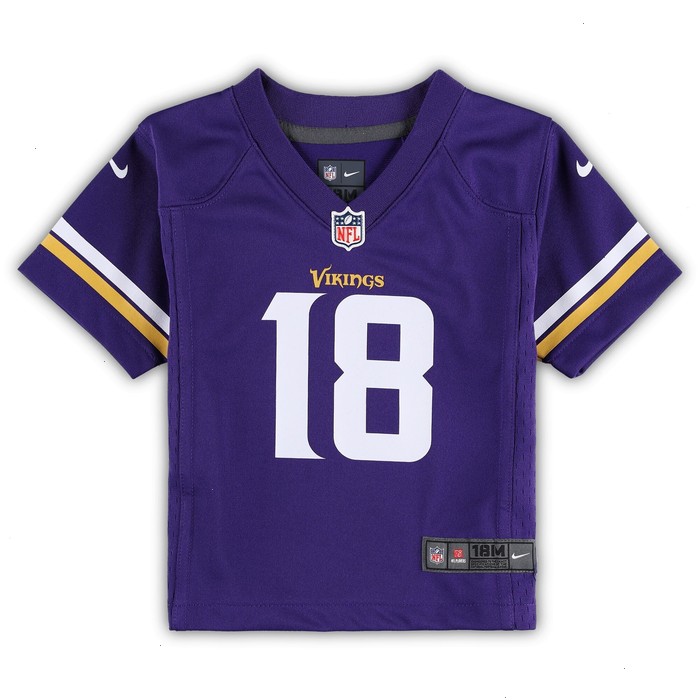 Justin Jefferson Minnesota Vikings Nike Infant Player Game Jersey - Purple