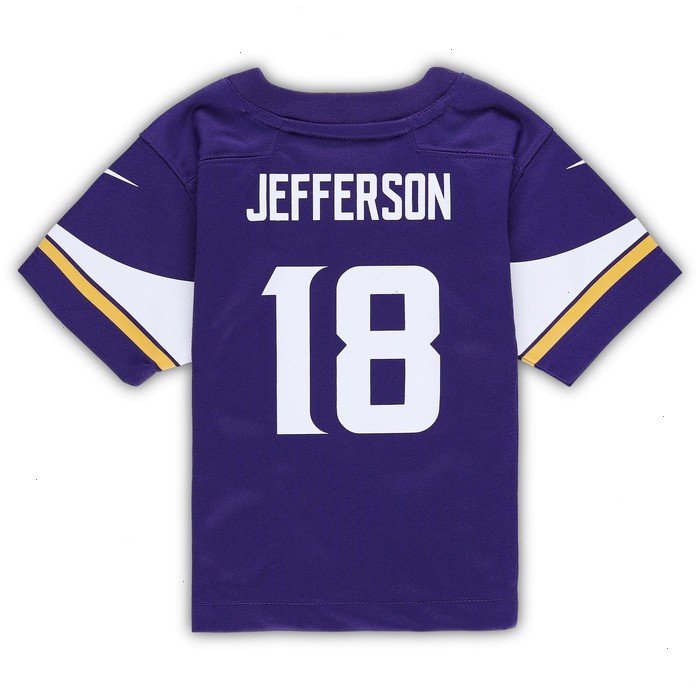 Justin Jefferson Minnesota Vikings Nike Infant Player Game Jersey - Purple