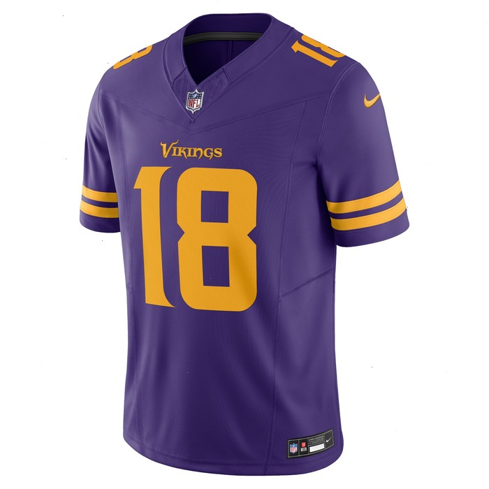 Justin Jefferson Minnesota Vikings Nike Vapor F.U.S.E. Limited Jersey - Purple