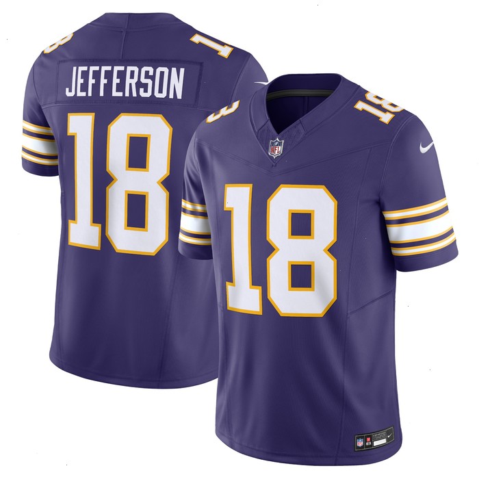 Justin Jefferson Minnesota Vikings Nike Vapor F.U.S.E. Limited Jersey - Purple V1