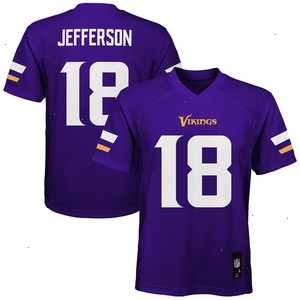 Justin Jefferson Minnesota Vikings Nike Youth Game Jersey - Purple V2