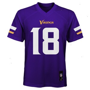 Justin Jefferson Minnesota Vikings Nike Youth Game Jersey - Purple V2