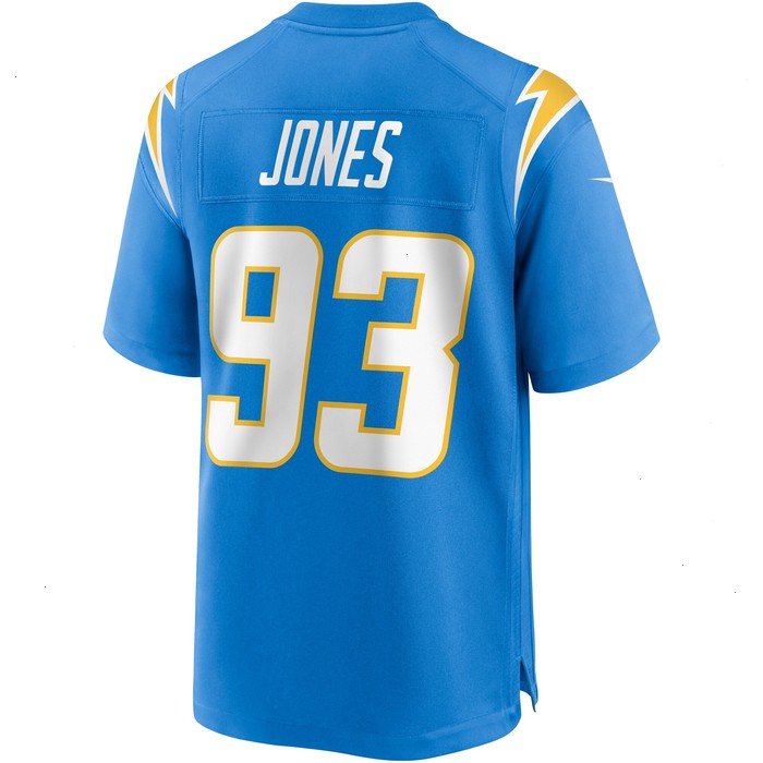 Justin Jones Los Angeles Chargers Nike Game Jersey - Powder Blue