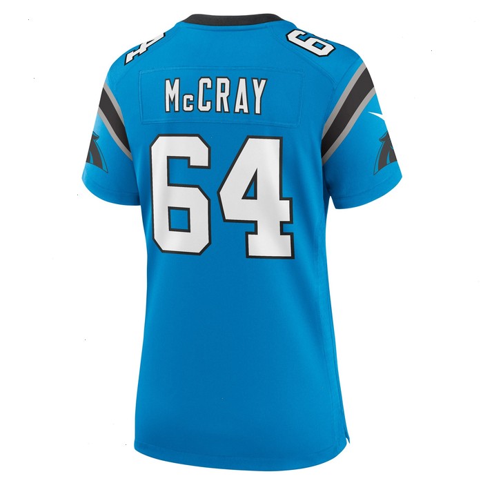 Justin McCray Carolina Panthers Nike Women's Alternate Game Jersey - Blue