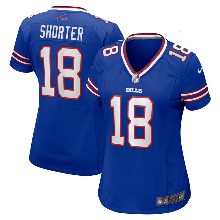 Justin Shorter Buffalo Bills Nike Women's Home Game Jersey - Royal