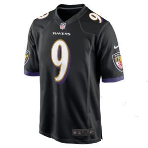 Justin Tucker Baltimore Ravens Nike Player Game Jersey - Black