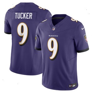 Justin Tucker Baltimore Ravens Nike Vapor F.U.S.E. Limited Jersey - Purple