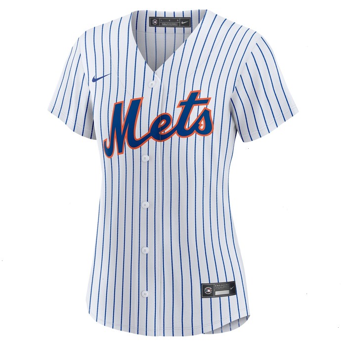 Justin Verlander New York Mets Nike Women's Home Replica Player Jersey - White/Royal