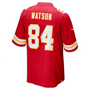 Justin Watson Kansas City Chiefs Nike Game Player Jersey - Red