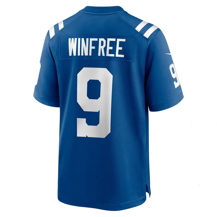 Juwann Winfree Indianapolis Colts Nike Team Game Jersey - Royal