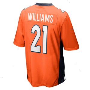 K'Waun Williams Denver Broncos Nike Game Jersey - Orange