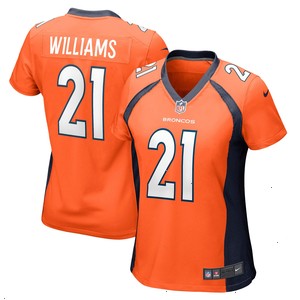 K'Waun Williams Denver Broncos Nike Women's Game Jersey - Orange