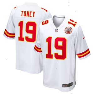 Kadarius Toney Kansas City Chiefs Nike Game Jersey - White