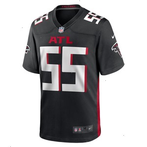 Kaden Elliss Atlanta Falcons Nike Game Player Jersey - Black