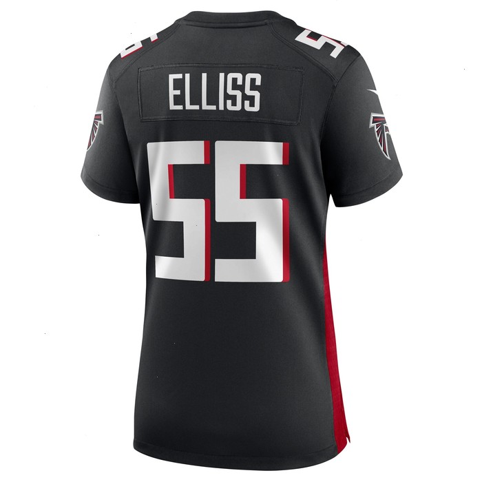 Kaden Elliss Atlanta Falcons Nike Women's Game Player Jersey - Black