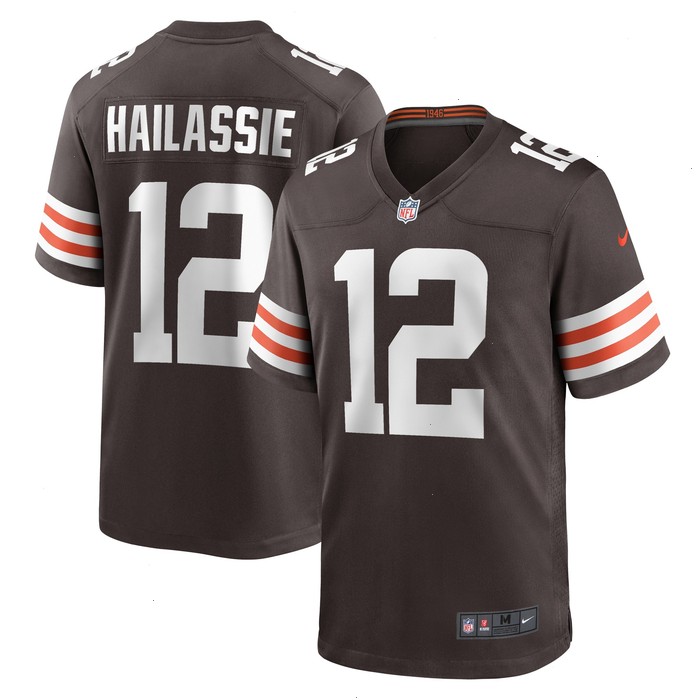 Kahlef Hailassie Cleveland Browns Nike Team Game Jersey - Brown