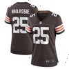 Kahlef Hailassie Cleveland Browns Nike Women's Team Game Jersey - Brown