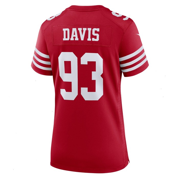 Kalia Davis San Francisco 49ers Nike Women's Game Player Jersey - Scarlet